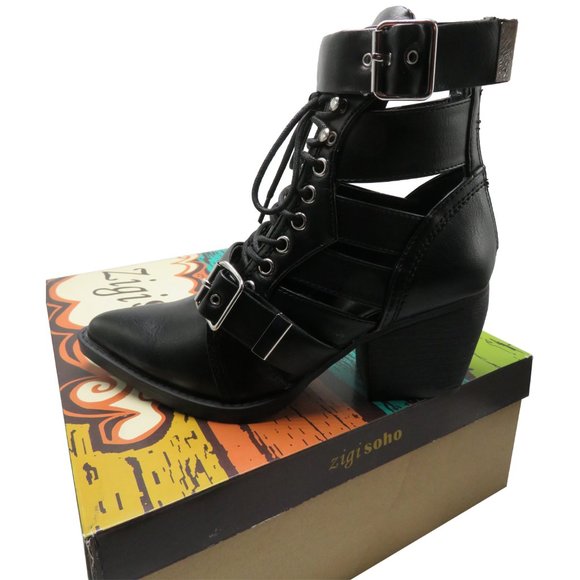 Zigi Soho Women's Bucklie Booties - Picture 2 of 7